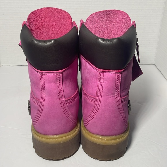 MEN’s 7.5 Pink Timberlands Susan G Komen edition Breast Cancer Awareness - Picture 6 of 13